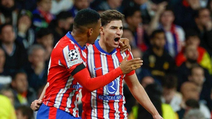 Atlético de Madrid volta a perder com o Real Madrid nos oitavos de final da Liga dos Campeões